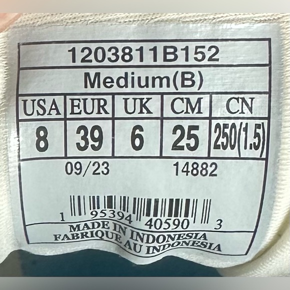 Brooks Adrenaline GTS 23 Running Shoes Coconut Papaya Blue Neutral Womens Size 8 - Picture 16 of 16